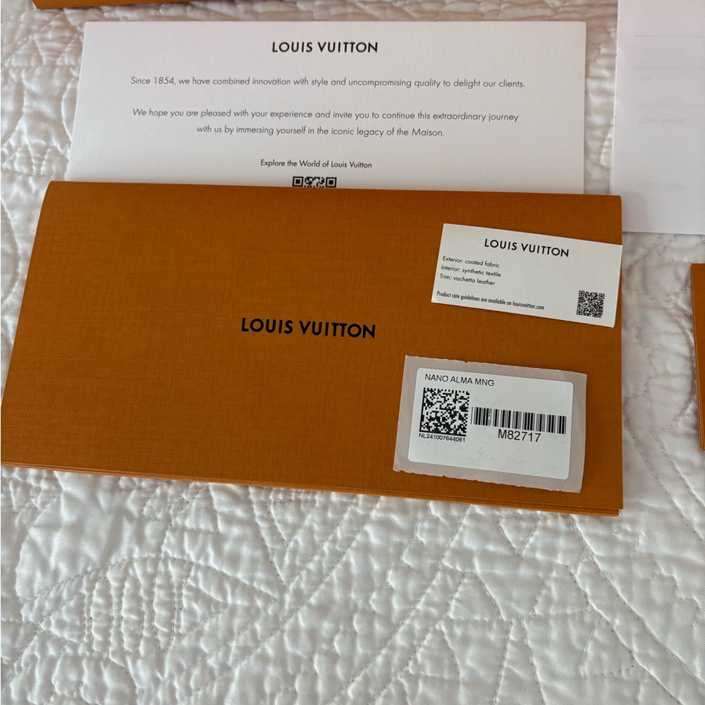 Louis Vuitton Nano Alma Monogram M82717 Mini Crossbody – Full Set - Picture 7 of 7